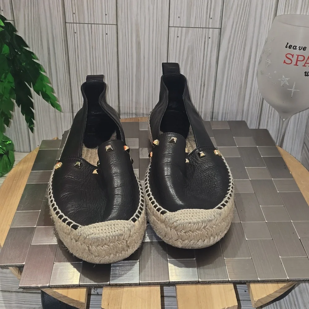 The shoes box‎ LEATHER espadrille
